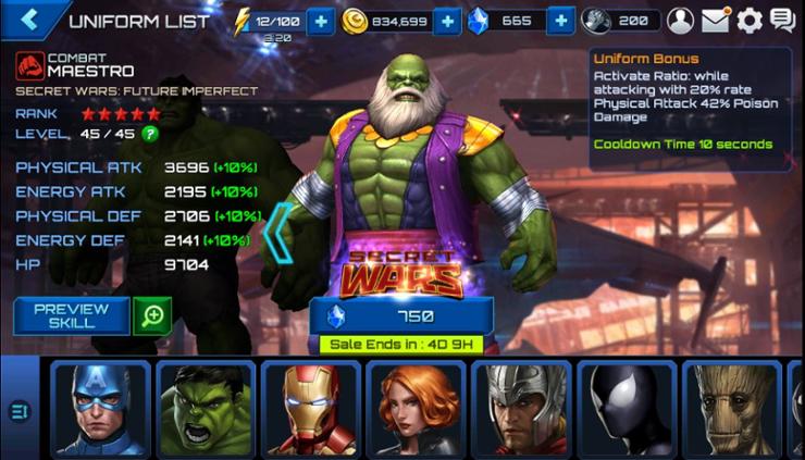 Which Costume should I buy? - MARVEL Future Fight